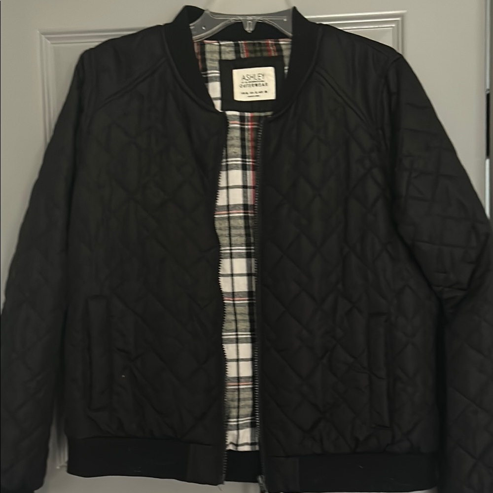 ASHLEY OUTERWEAR Black Quilted Jacket